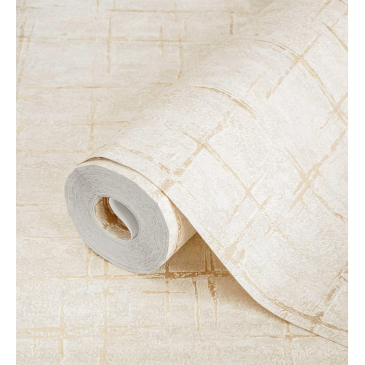 Papel pintado texturizado con toques metalizados - Moma Lines 679143