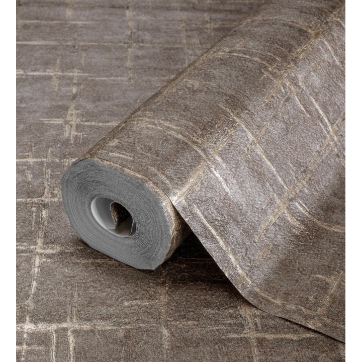 Papel pintado texturizado con toques metalizados - Moma Lines 679147