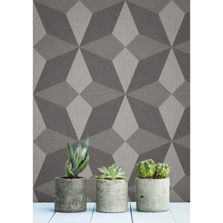 Papel pintado geométrico de estrellas - Star Metrix 679253