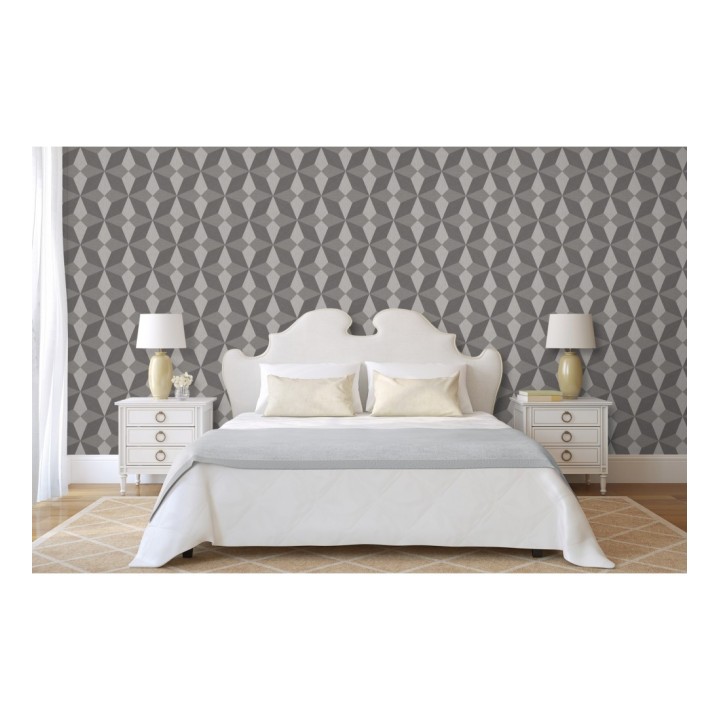 Papel pintado geométrico de estrellas - Star Metrix 679253