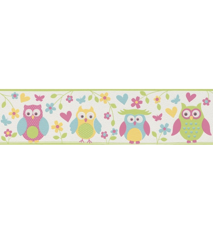 Cenefa Sweet Owls - 6298