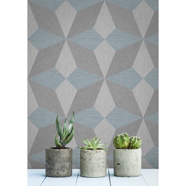 Papel pintado geométrico de estrellas - Star Metrix 679257