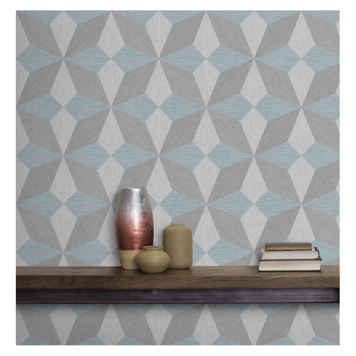 Papel pintado geométrico de estrellas - Star Metrix 679257