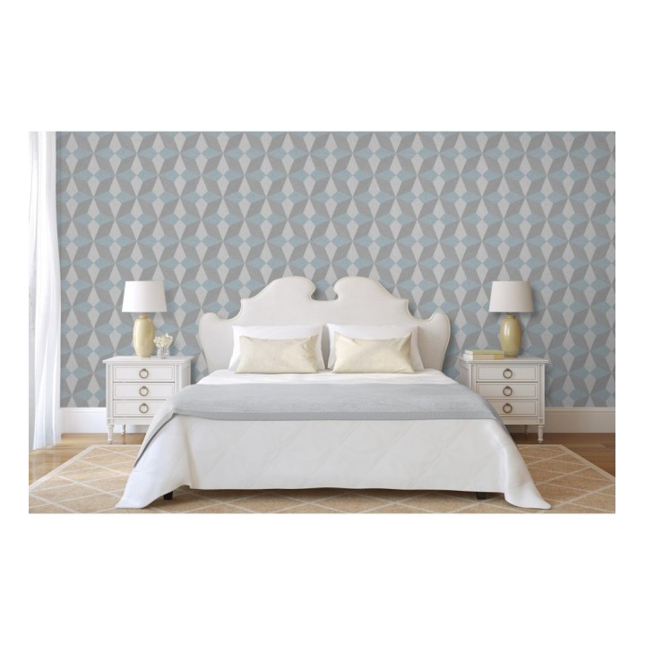 Papel pintado geométrico de estrellas - Star Metrix 679257