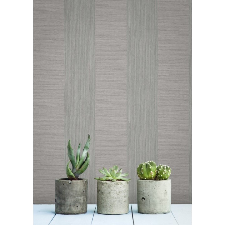 Papel pintado rayas tonos grises - Raya Torino 679258