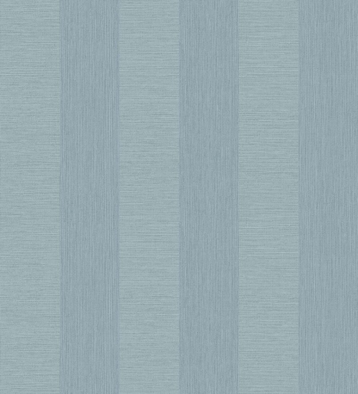 Papel pintado rayas metalizadas tonos celestes - Raya Torino 679262