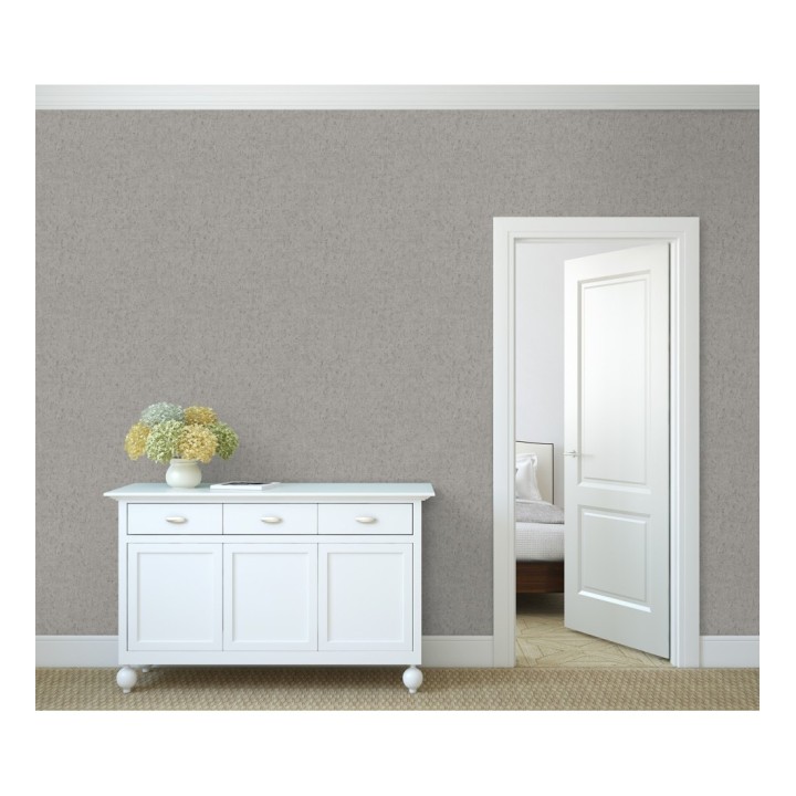 Papel pintado texturizado gris - Preston Stone 679270