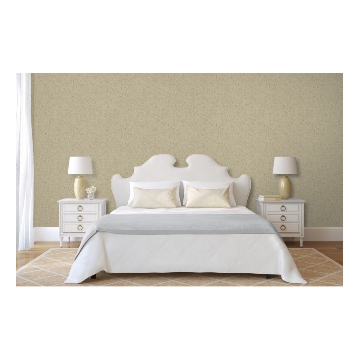 Papel pintado texturizado beige - Preston Stone 679272