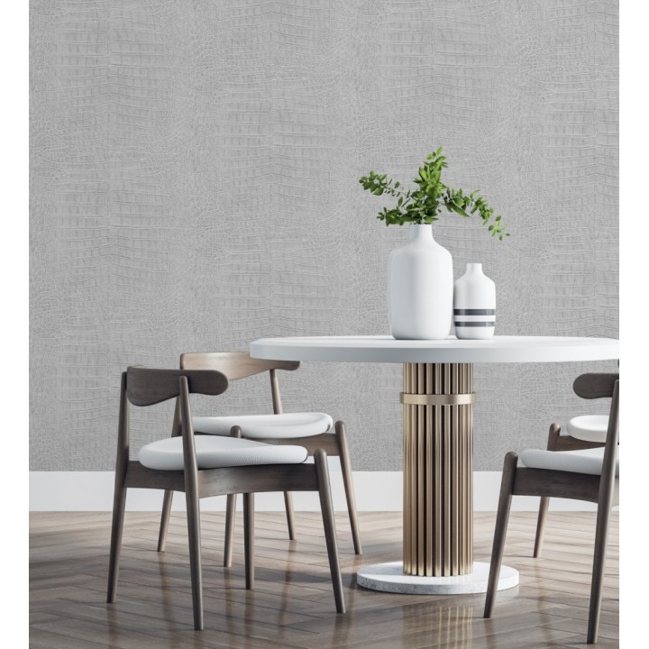 Papel pintado piel de cocodrilo caimán africano - Maseru 6738