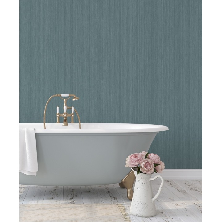 Papel pintado texturizado tonos azulados - Torino 679289