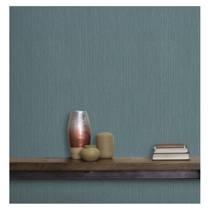 Papel pintado texturizado tonos azulados - Torino 679289