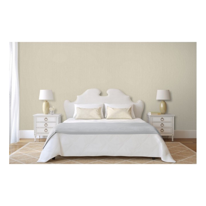 Papel pintado texturizado tonos beige - Torino 679290