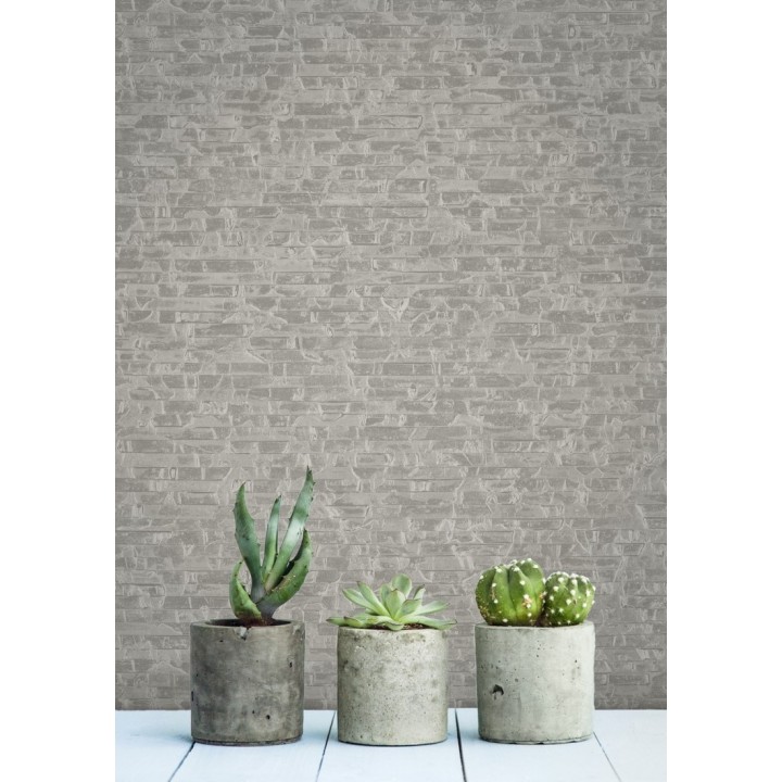 Papel pintado mosaico de piedrecitas - Venice Stone 679317