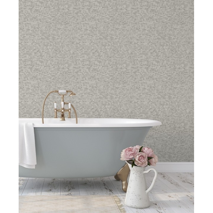 Papel pintado mosaico de piedrecitas - Venice Stone 679317