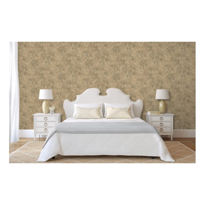 Papel pintado estuco veneciano liso con vetas rugosas - Travis Stone 679318