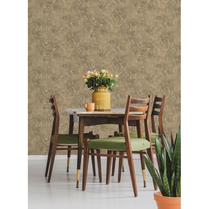 Papel pintado estuco veneciano liso con vetas rugosas - Travis Stone 679318