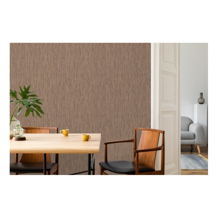 Papel pintado efecto pintura tonos marrones y dorados - Tianyar 679330