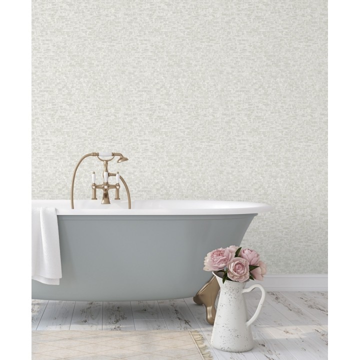 Papel pintado mosaico de piedrecitas - Venice Stone 679333