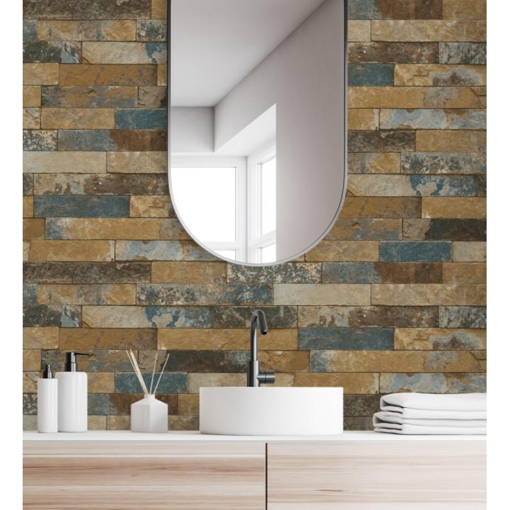 Papel pintado ladrillo elegante y minimalista - Boston 6902