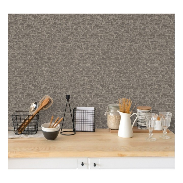 Papel pintado mosaico de piedrecitas - Venice Stone 679334