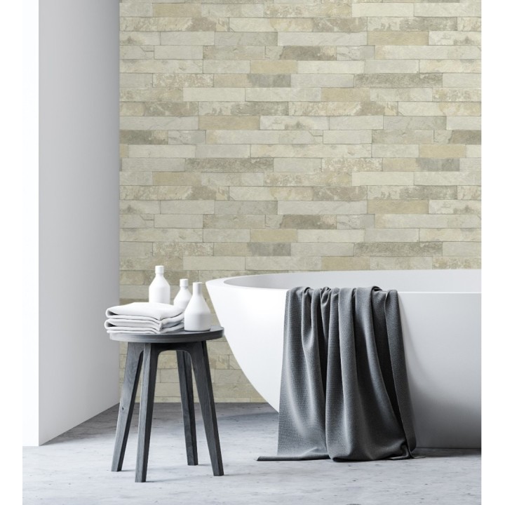 Papel pintado ladrillo elegante y minimalista - Boston 6903