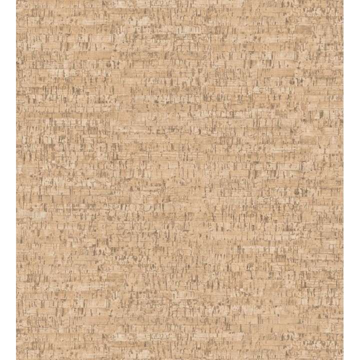 Papel pintado imitación corcho texturizado tonos marrones - Mileto 679348