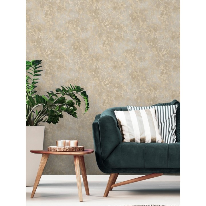 Papel pintado estuco veneciano liso con vetas rugosas - Travis Stone 679352
