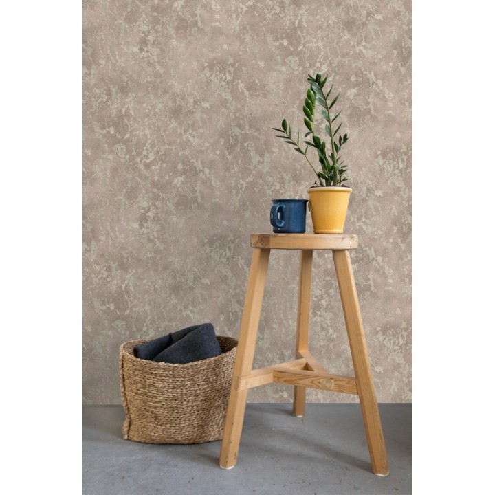 Papel pintado estuco veneciano liso con vetas rugosas - Travis Stone 679353