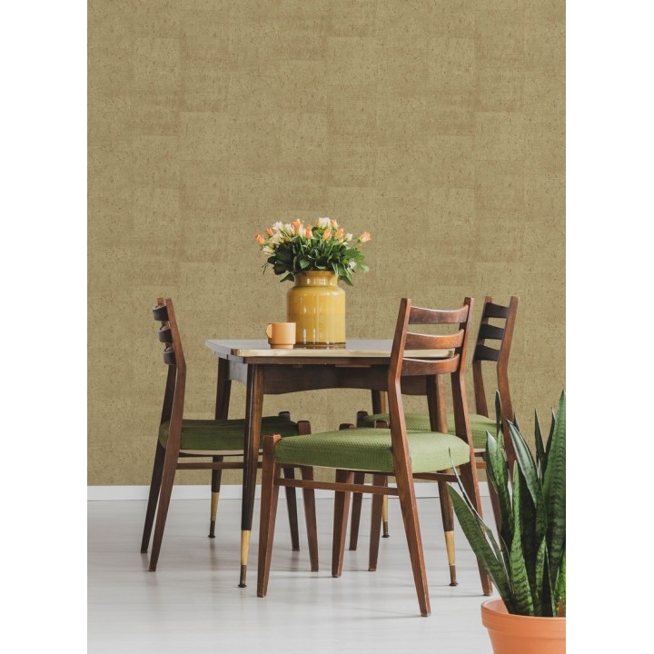 Papel pintado efecto placas de corcho texturizado - Padova 679364