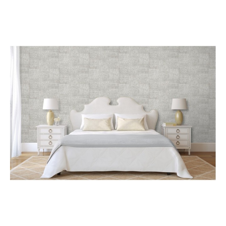 Papel pintado efecto placas de corcho texturizado - Padova 679365