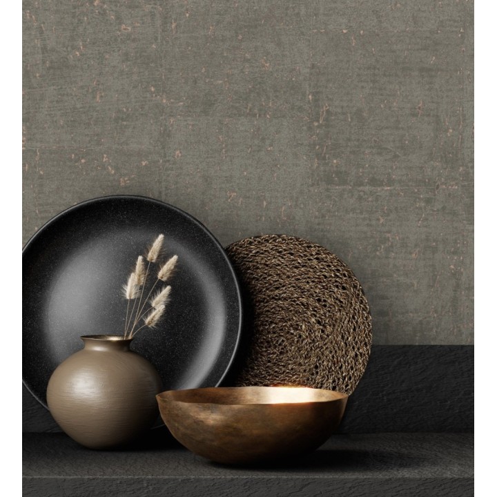 Papel pintado efecto placas de corcho texturizado - Padova 679366