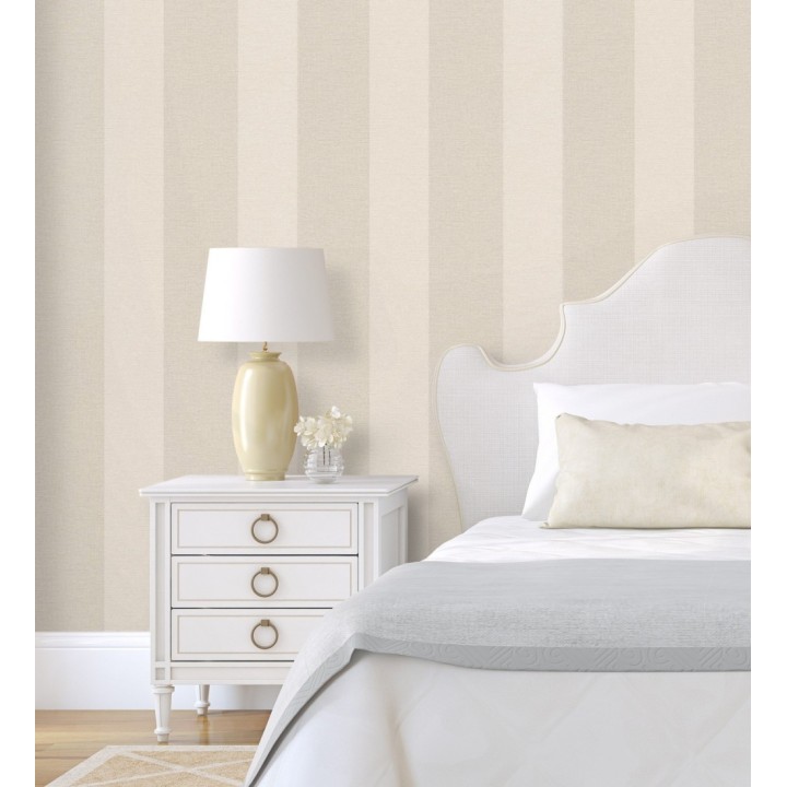 Papel pintado rayas clásicas efecto textil - Raya Van Gogh 6973