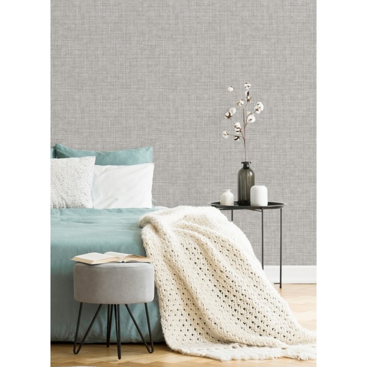 Papel pintado fibra vegetal textura lisa - Di Renzo 679384