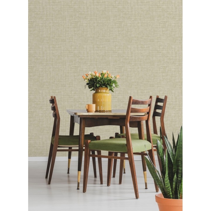 Papel pintado fibra vegetal textura lisa - Di Renzo 679388