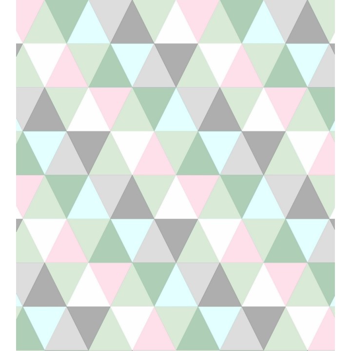 Papel pintado rombos juveniles estilo nórdico - Linx 7312