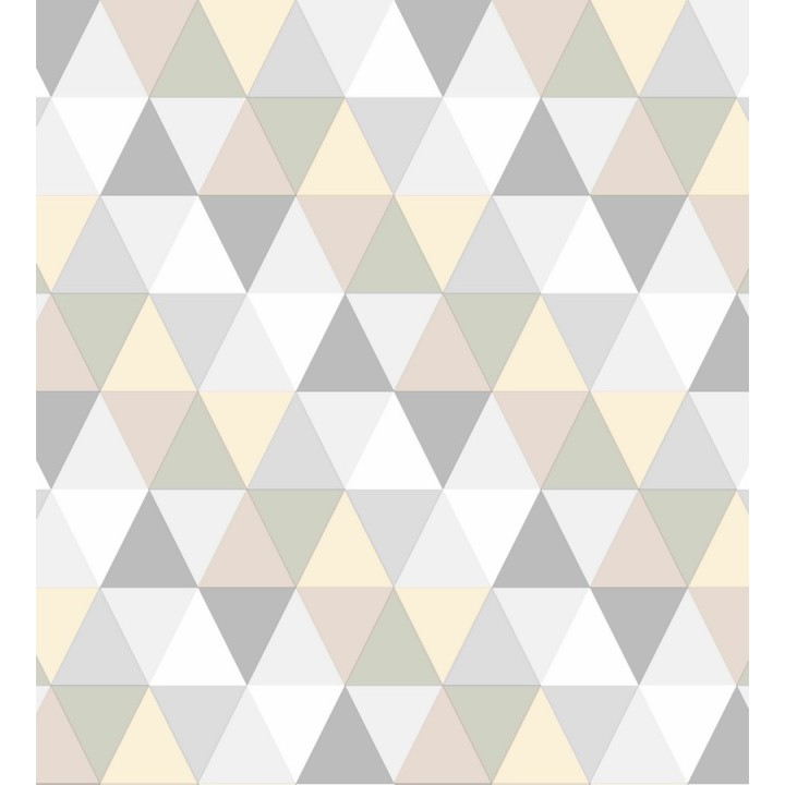 Papel pintado rombos juveniles estilo nórdico - Linx 7313