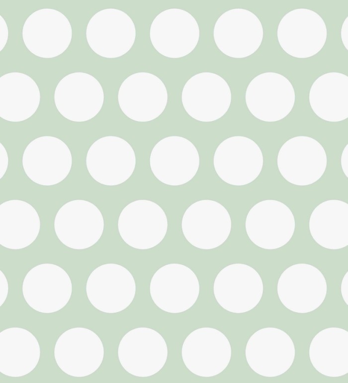 Papel pintado lunares grandes juveniles e infantiles - Castro 7317