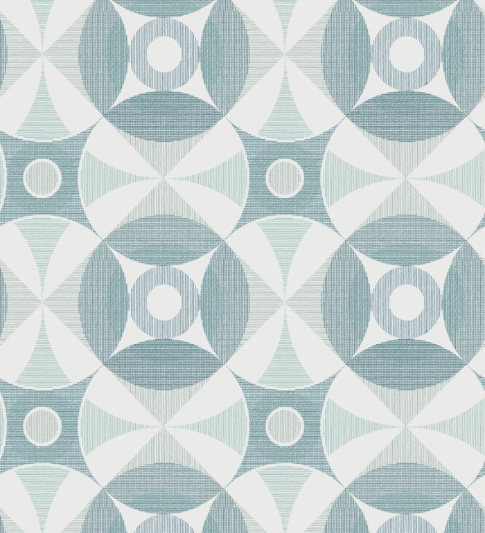 Papel pintado geométrico de círculos estilo nórdico - Willem Norsk 679424
