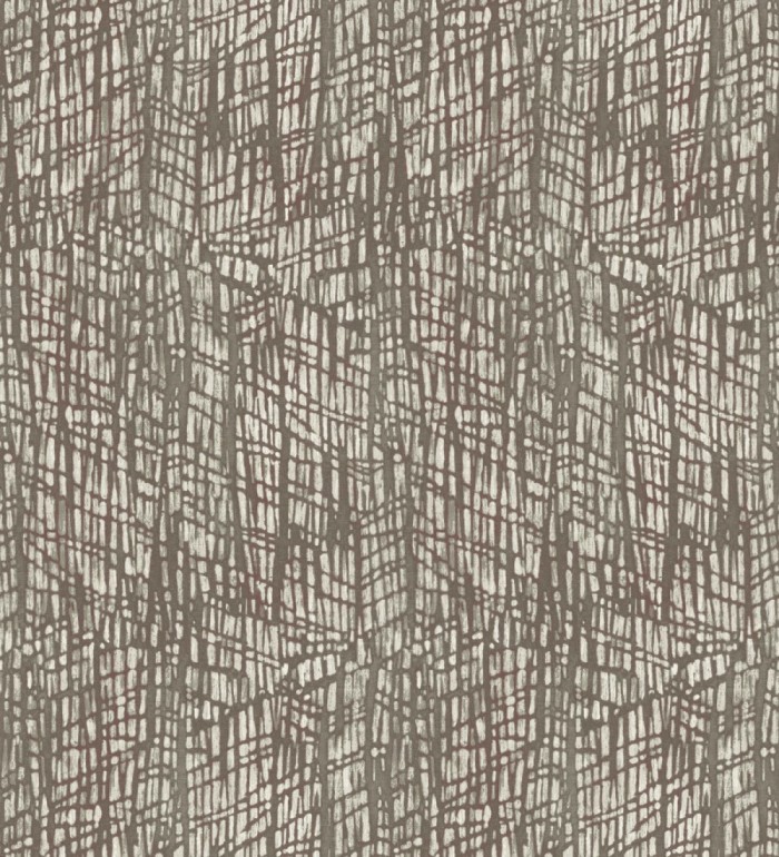 Papel pintado moderno de trazos marrones - Avalon 679465