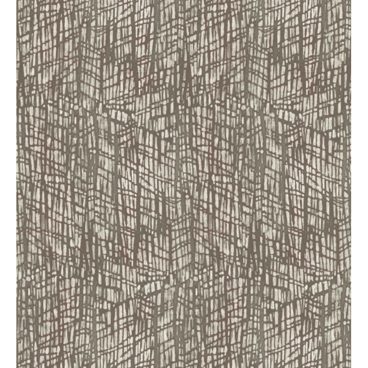 Papel pintado moderno de trazos marrones - Avalon 679465