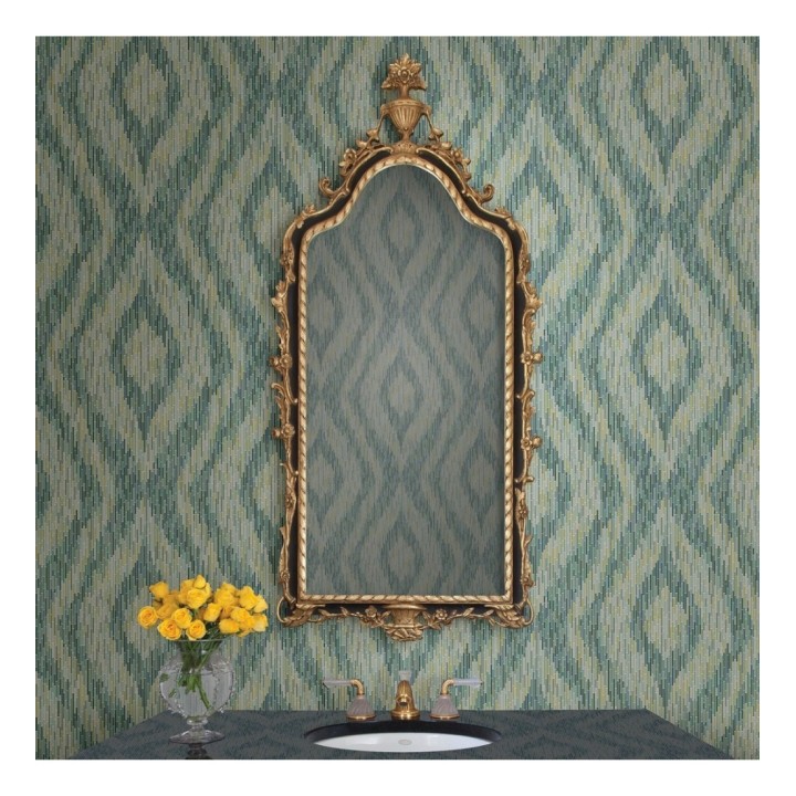 Papel pintado damascos a trazos geométricos estilo moderno - Tarek Modern 679470