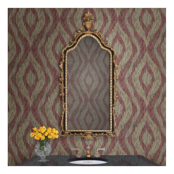 Papel pintado damascos a trazos geométricos estilo moderno - Tarek Modern 679471