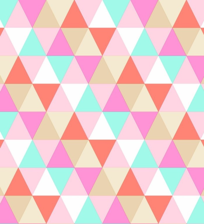 Papel pintado rombos juveniles estilo nórdico - Linx 7340