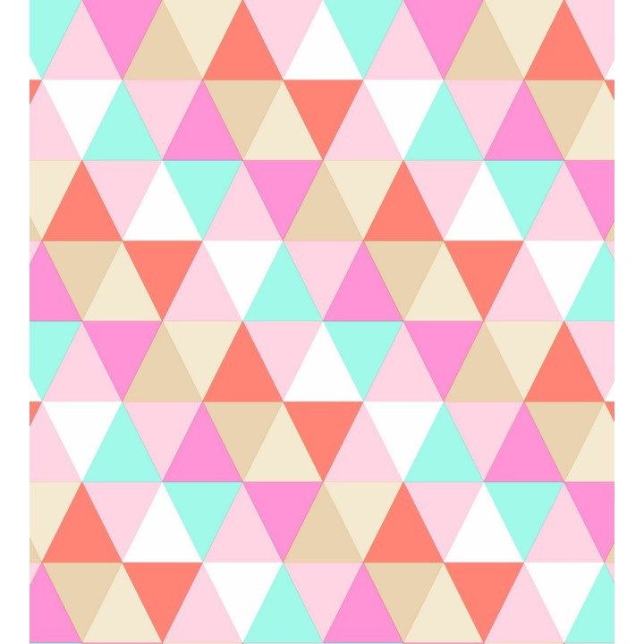 Papel pintado rombos juveniles estilo nórdico - Linx 7340