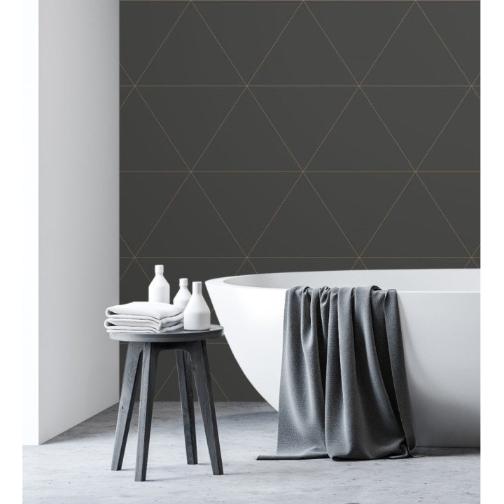 Papel pintado geométrico rombos grandes estilo art déco - Windsor 679475