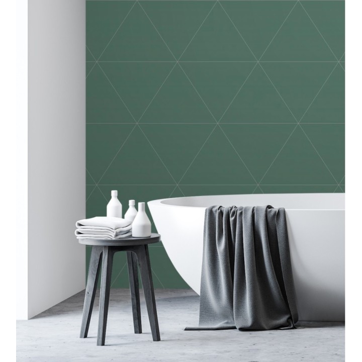 Papel pintado geométrico rombos grandes estilo art déco - Windsor 679476