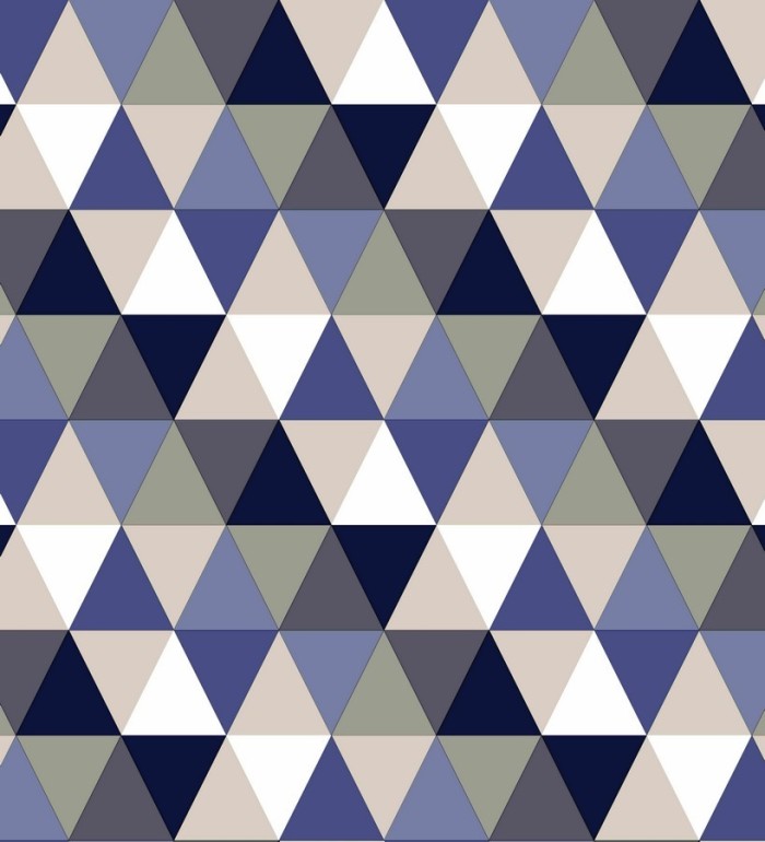 Papel pintado rombos juveniles estilo nórdico - Linx 7342