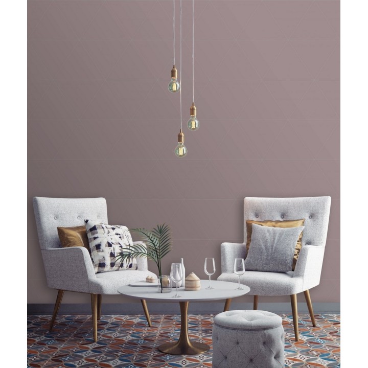 Papel pintado geométrico rombos grandes estilo art déco - Windsor 679478