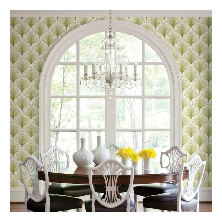 Papel pintado hojas de palmeras africanas - Nairobi 679480