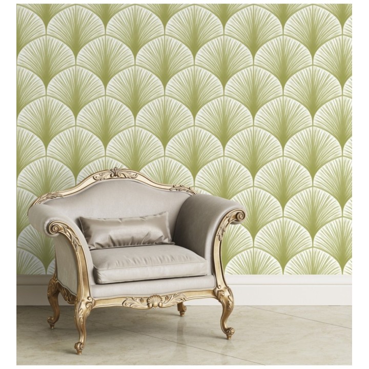 Papel pintado hojas de palmeras africanas - Nairobi 679480